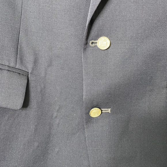 Jean-Paul Germain Paris Mens Size 40 Regular 100% Pure Wool Button Jacket Blazer - Picture 2 of 8